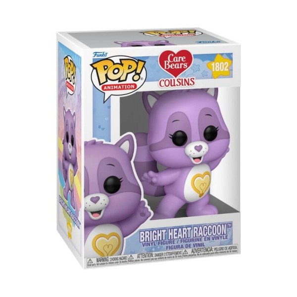 Care Bears Bisounours Pop! 1802 Bright Heart Raccoon