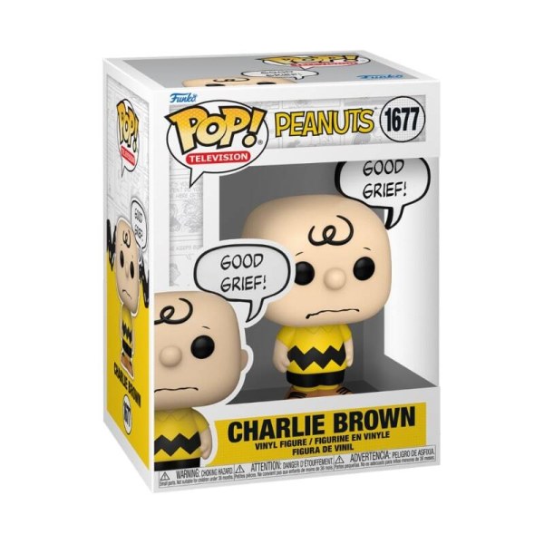 Snoopy Peanuts Pop! 1677 Charlie Brown Good Grief