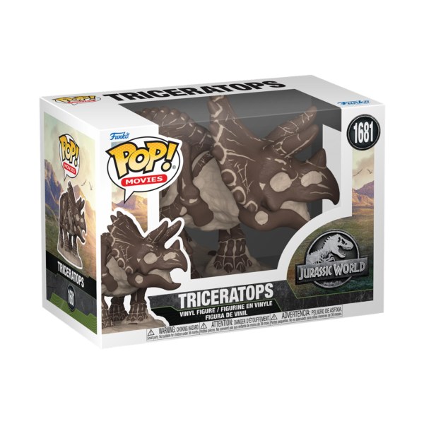 Jurassic Park Pop! 1681 Fossil Triceratops