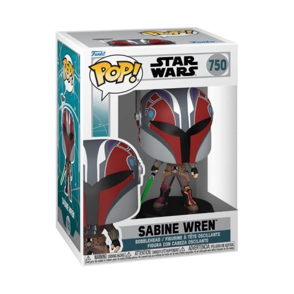 Star Wars Pop! 750 Ahsoka S3 Sabine Wren