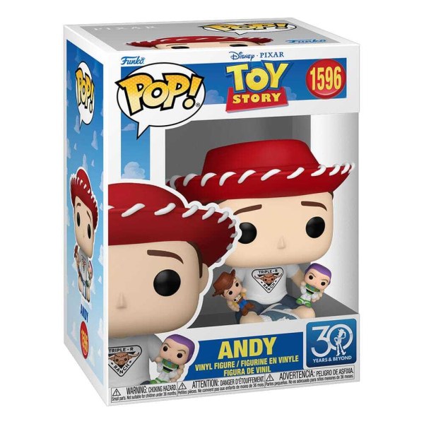 FUNKO POP! 1596 Andy - Disney-Pixar Toy Story 30th Anniversary