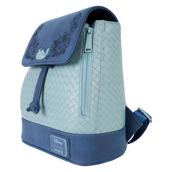 Stitch Embroidered Floral Drawstring Mini Backpack - DISNEY LOUNGEFLY