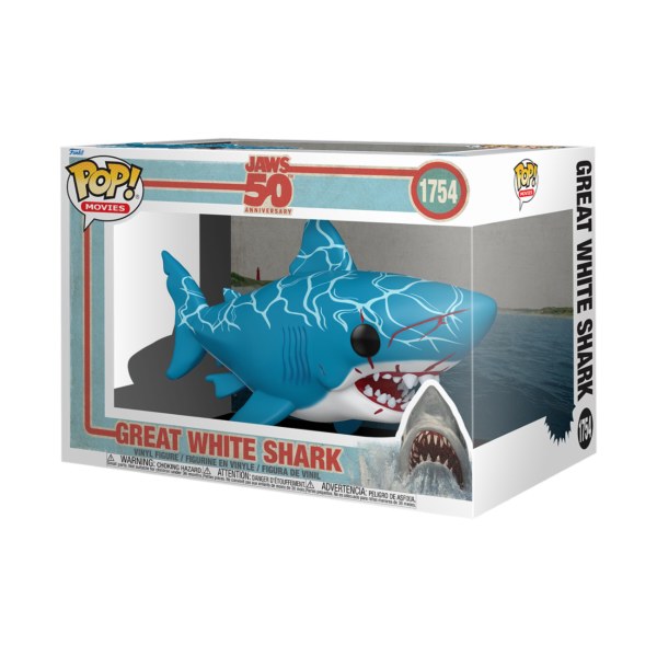 Jaws Pop! 1753 s3 Great White Shark Retro 15cm