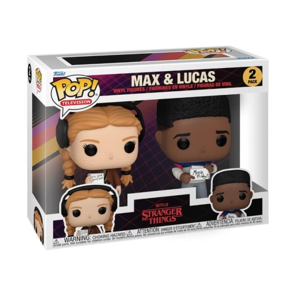 Stranger Things Pop S4 Max & Lucas 2Pk