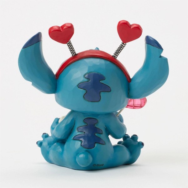 STITCH VALENTINE SUCKER FOR LOVE - DISNEY TRADITIONS