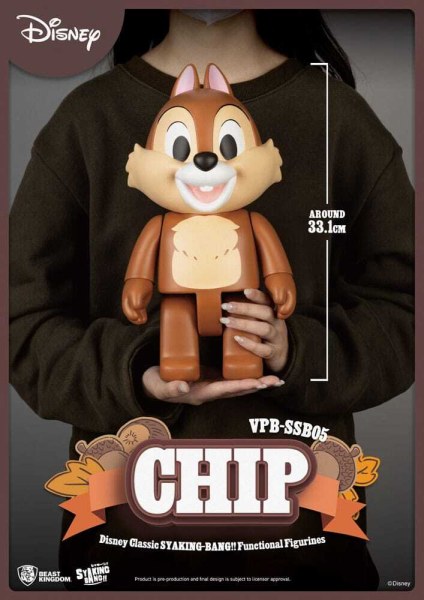 Disney: Classic Chip 'n' Dale Syaking Bang PVC Figure Chip 33 cm