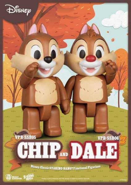 Disney: Classic Chip 'n' Dale Syaking Bang PVC Figure Chip 33 cm