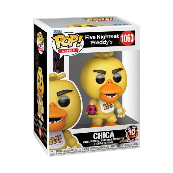 Five Night At Freddys Pop! 1063 10Th Anniv Chica