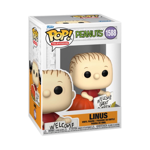 Snoopy Peanuts Pop! 1588 Linus Great Pumpkin