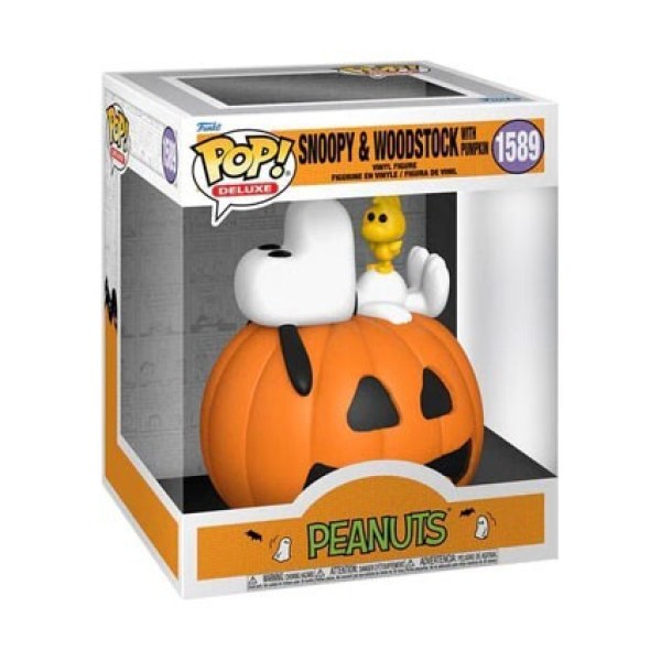 Peanuts Pop Deluxe 1589 Peanuts & Woodstock Pumpkin