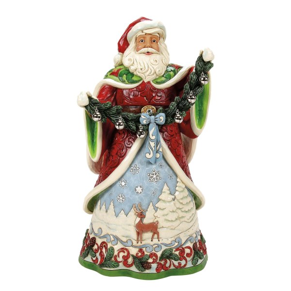 SANTA BELL GARLAND COLLECTOR EDITION - HEARTWOOD CREEK