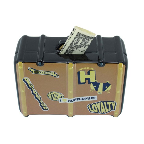 Suitcase Piggy bank : Hufflepuff - Harry Potter