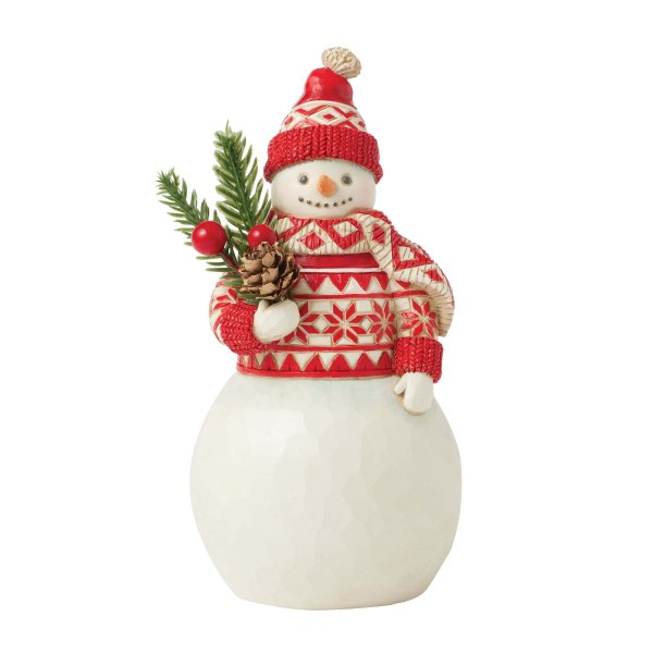NORDIC CHRISTMAS SNOWMAN - HEARTWOOD CREEK
