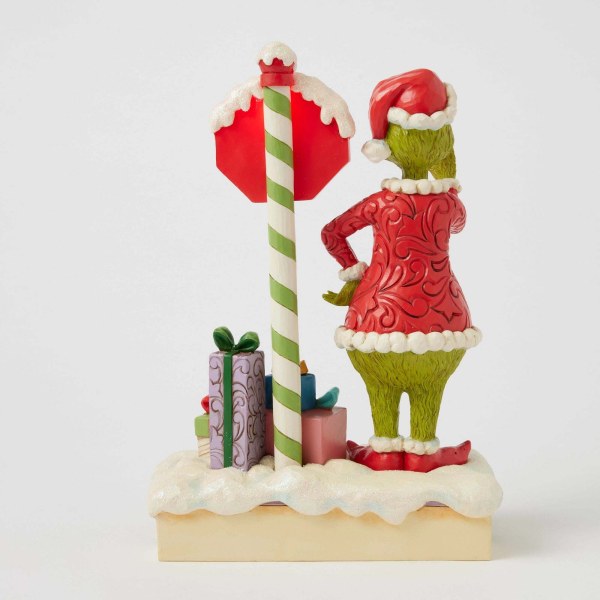 GRINCH WITH STOP SIGN