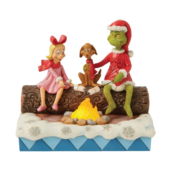 GRINCH ROASTING MARSHMALLOW