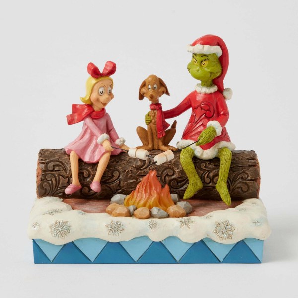 GRINCH ROASTING MARSHMALLOW