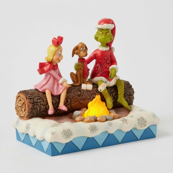 GRINCH ROASTING MARSHMALLOW