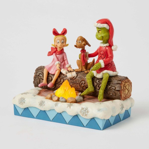 GRINCH ROASTING MARSHMALLOW