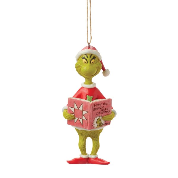 GRINCH WITH BOOK HO