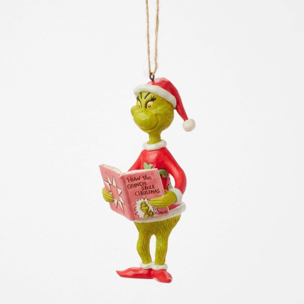 GRINCH WITH BOOK HO