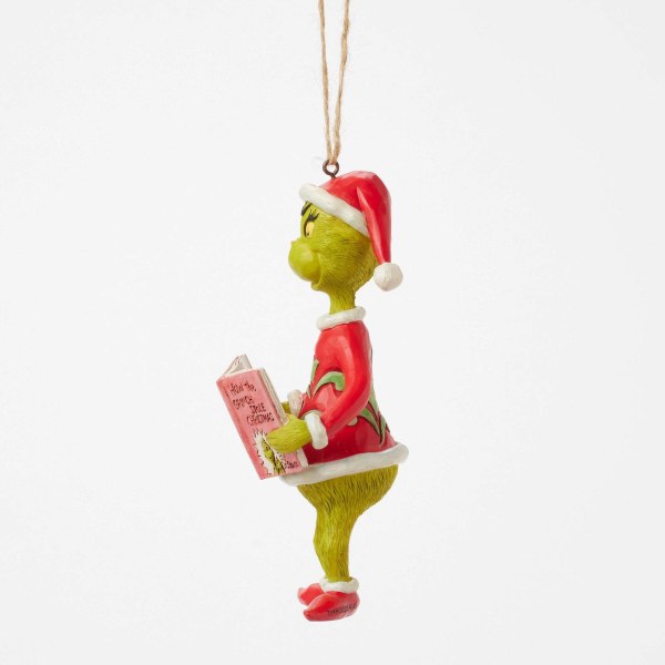 GRINCH WITH BOOK HO