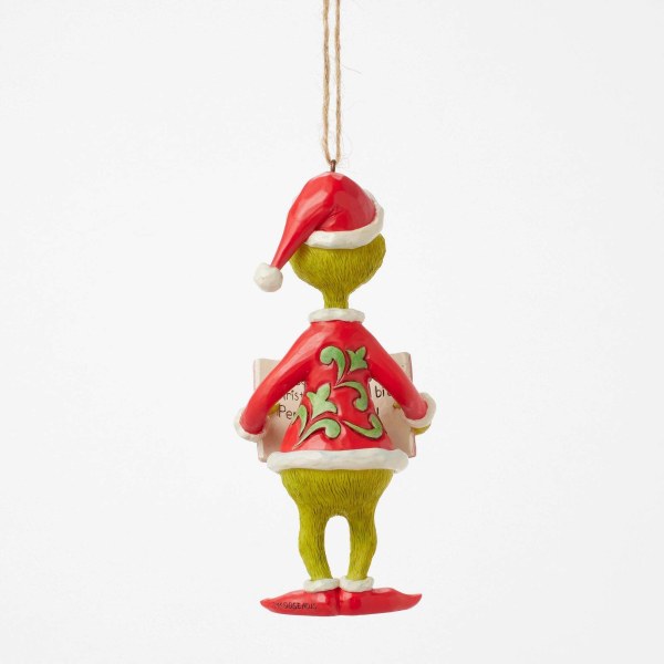 GRINCH WITH BOOK HO