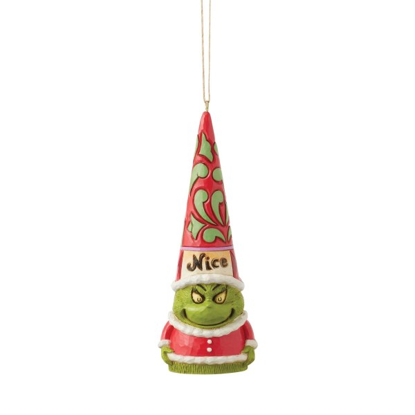GRINCH NAUGTY NICE GNOME HO