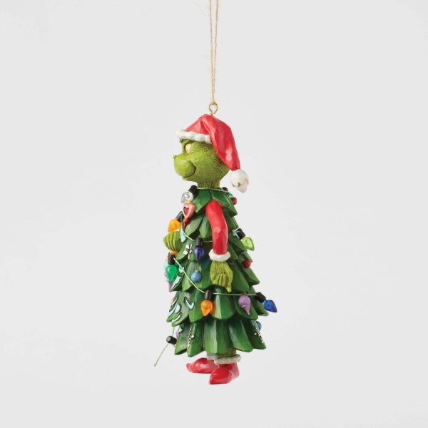 GRINCH DRESSED AS CHRISTMAS TREE