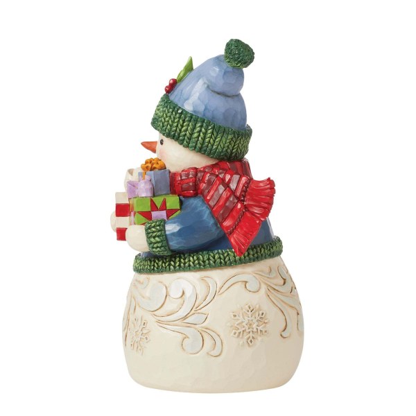 SNOWMAN ARMS FULL OF PRESENTS - HEARTWOOD CREEK