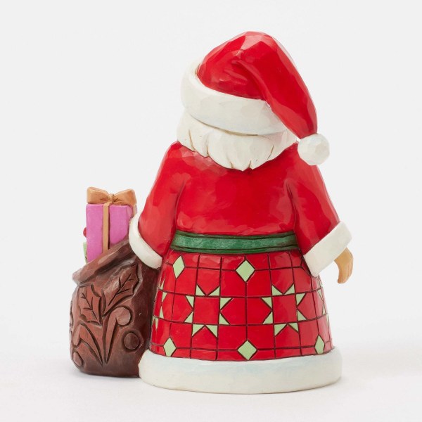 SANTA SWITH TOY BAG - HEARTWOOD CREEK