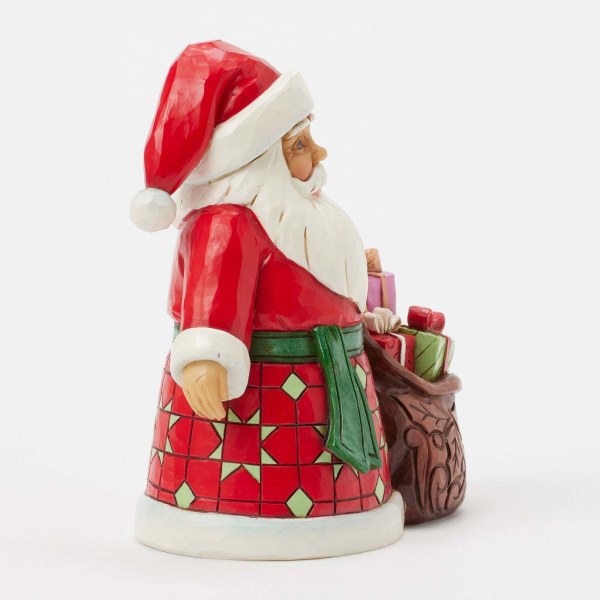 SANTA SWITH TOY BAG - HEARTWOOD CREEK
