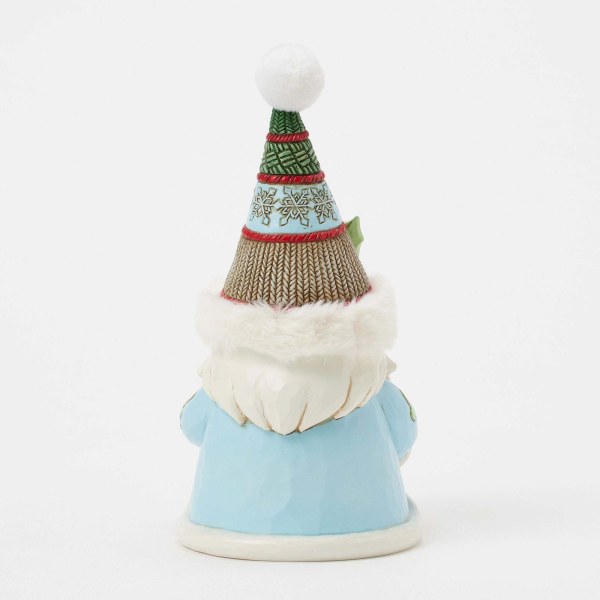 HOLIDAY GNOME WREATH & FUR TRIM HAT - HEARTWOOD CREEK