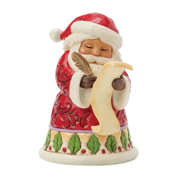 SANTA WITH LIST MINI - HEARTWOOD CREEK