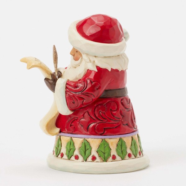 SANTA WITH LIST MINI - HEARTWOOD CREEK