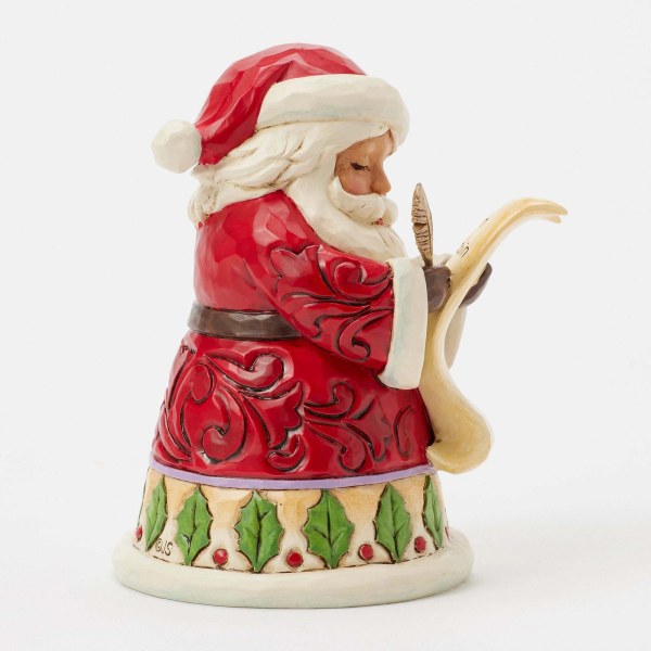 SANTA WITH LIST MINI - HEARTWOOD CREEK