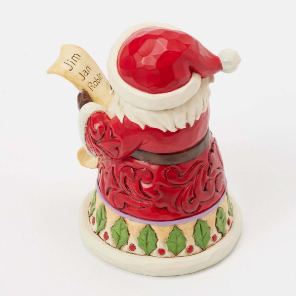 SANTA WITH LIST MINI - HEARTWOOD CREEK