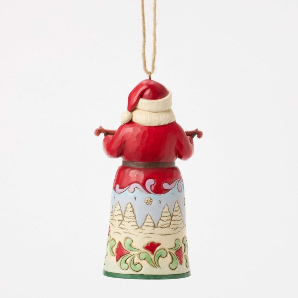 SANTA I HEARD THE BELL ORNEMENT - HEARTWOOD CREEK