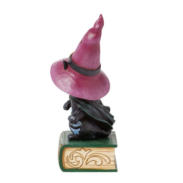 BLACK CAT SITTING ON SPELL BOOK - HEARTWOOD CREEK
