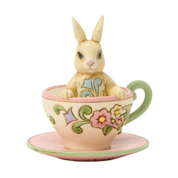 BUNNY IN TEACUP MINI - HEARTWOOD CREEK
