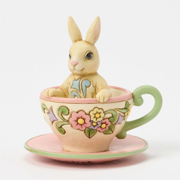 BUNNY IN TEACUP MINI - HEARTWOOD CREEK