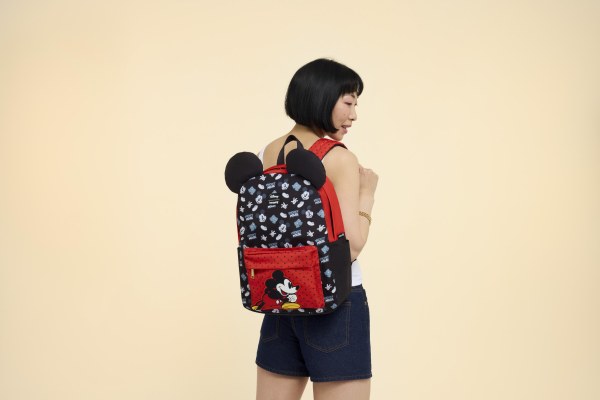 Mickey nylon full size backpack - Disney Loungefly
