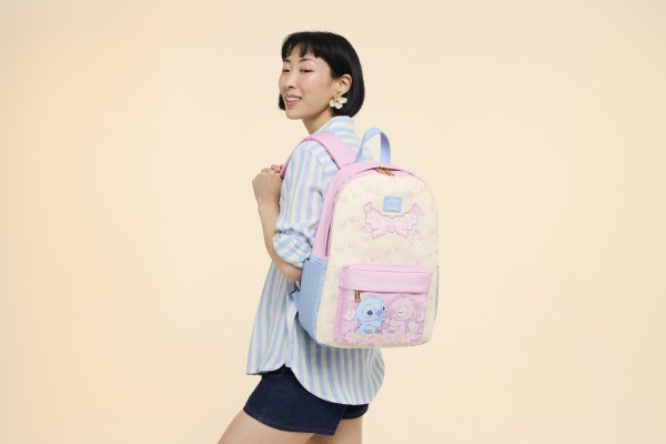 Lilo & Stitch nylon full size backpack - Disney Loungefly