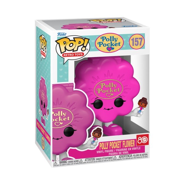 Polly Pocket Pop! 157 Flower Shell Pink