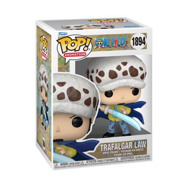 One Piece Pop! 1894 Trafalgar Law Blue Anesthesia