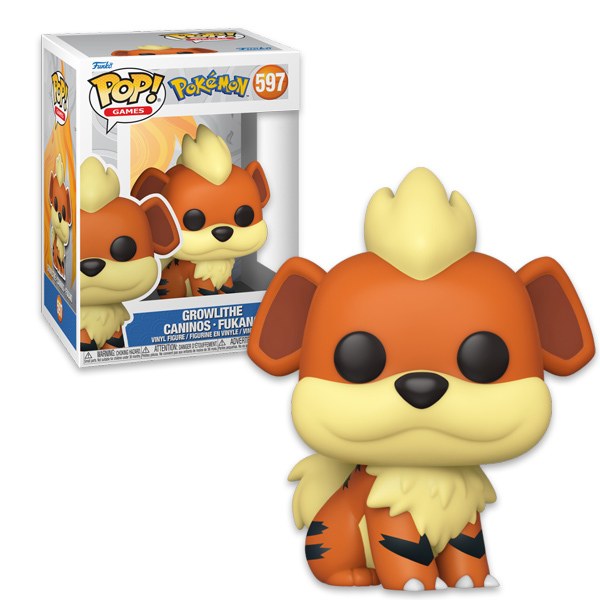 FUNKO POP! 597 Growlithe - Pokemon