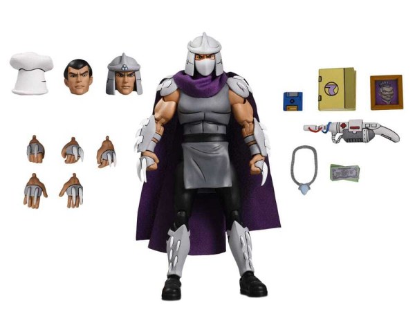 TEENAGE MUTANT NINJA TURTLES (CARTOON) - 7” SCALE ACTION FIGURE - ULTIMATE SHREDDER (CLASSIC COLORS)