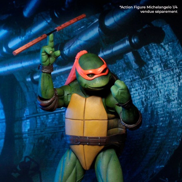 TEENAGE MUTANT NINJA TURTLES (1990 MOVIE) – 1/4 SCALE ACTION FIGURES – BABY TURTLES SET