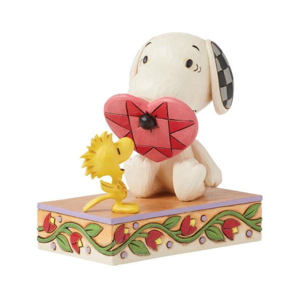 Snoopy with nose through heart - Peanuts