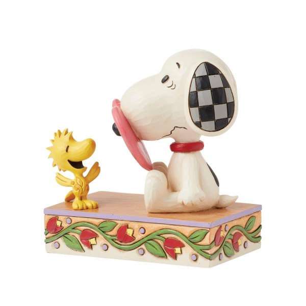 Snoopy with nose through heart - Peanuts