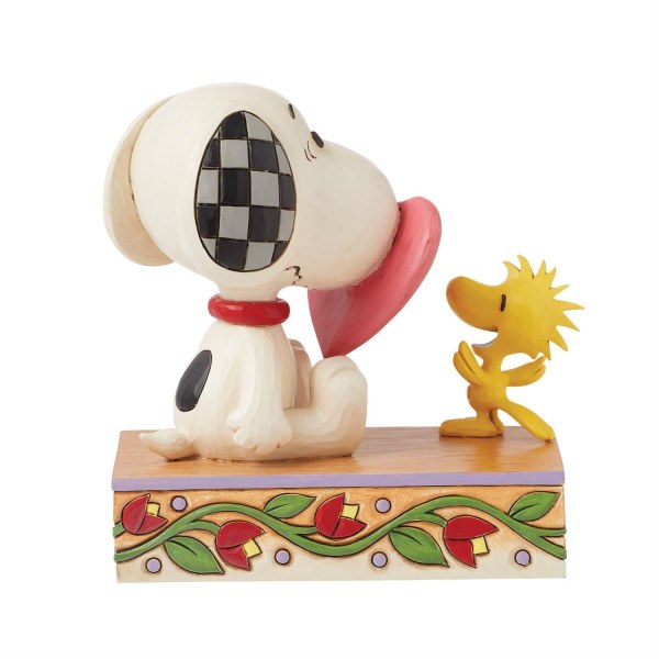 Snoopy with nose through heart - Peanuts